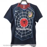 Nuevo 2ª Camiseta Atletico Madrid Retro 2004 Azul Baratas