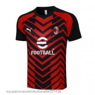 Nuevo Entrenamiento AC Milan 23/24 Rojo Negro Baratas