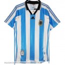 Nuevo 1ª Camiseta Argentina Retro 1998 Azul Baratas