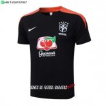 Nuevo Entrenamiento Brasil 2026 Negro Naranja Baratas