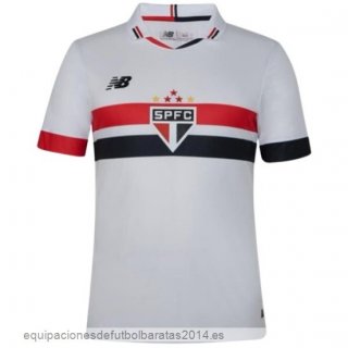 Nuevo Tailandia 1ª Camiseta São Paulo 24/25 Blanco Baratas