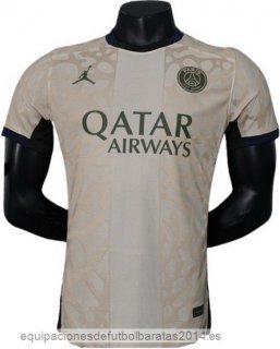 Nuevo Tailandia Jugadores Cuarta Camiseta Paris Saint Germain 23/24 Amarillo Baratas