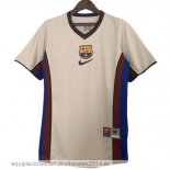 Nuevo 2ª Camiseta Barcelona Retro 1998 2001 Gris Baratas