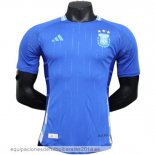 Nuevo 2ª Jugadores Concepto Camiseta Argentina 2024 Azul Baratas