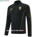 Nuevo Ropa Deportiva Con Cremallera Larga Portugal 2026 Negro Amarillo Baratas