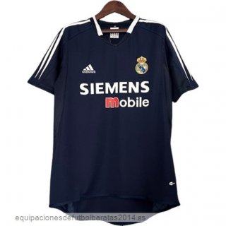 Nuevo 2ª Camiseta Real Madrid Retro 2004 2005 Azul Baratas