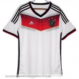 Nuevo 1ª Camiseta Alemania Retro 2014 Blanco Baratas