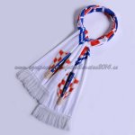 Bufanda Futbol Croacia Tejidas Blanco Bufanda Futbol Croacia Tejidas Blanco