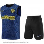 Nuevo Entrenamiento Sin Mangas Conjunto Completo Inter Milan 23/24 Azul Amarillo Negro Baratas Nuevo Entrenamiento Sin Mangas Conjunto Completo Inter Milan 23/24 Azul Amarillo Negro Baratas