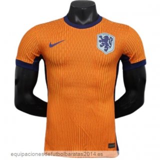 Nuevo 1ª Jugadores Camiseta Holanda 2024 Naranja Baratas