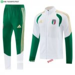 Nuevo Conjunto Completo Ropa Deportiva Con Cremallera Larga Italia 2026 Blanco I Verde Baratas Nuevo Conjunto Completo Ropa Deportiva Con Cremallera Larga Italia 2026 Blanco I Verde Baratas