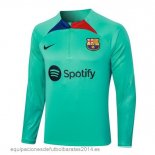 Nuevo Sudadera Entrenamiento Barcelona 23/24 Verde Rojo Azul Baratas