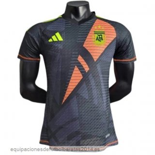 Nuevo Portero Jugadores Camiseta Argentina 2024 Negro Baratas