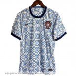 Nuevo Tailandia Previo al partido Camiseta Portugal 2024 Azul Baratas