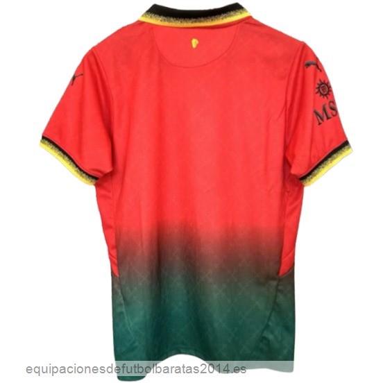 Nuevo Tailandia 4ª Camiseta AC Milan 24/25 Rojo Verde Baratas