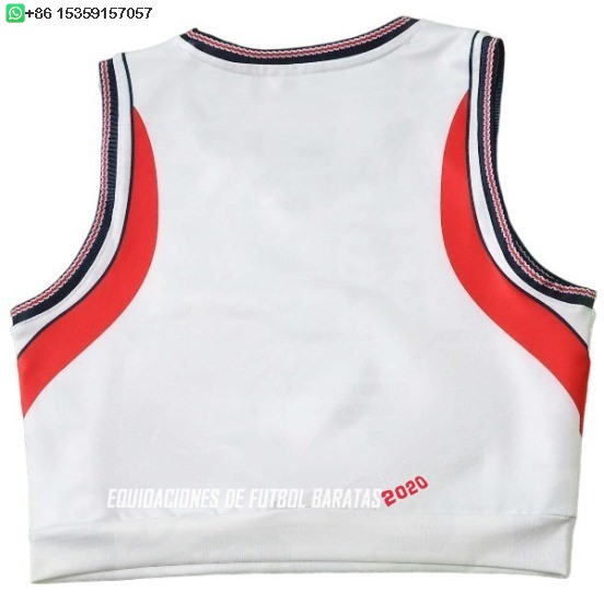 Nuevo 1ª Camiseta Sin Mangas Mujer Inglaterra 2026 Baratas