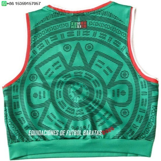 Nuevo 1ª Camiseta Sin Mangas Mujer México 2026 Baratas