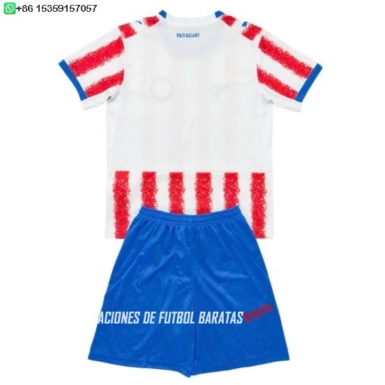 Nuevo 1ª Conjunto De Hombre Paraguay 2026 Baratas