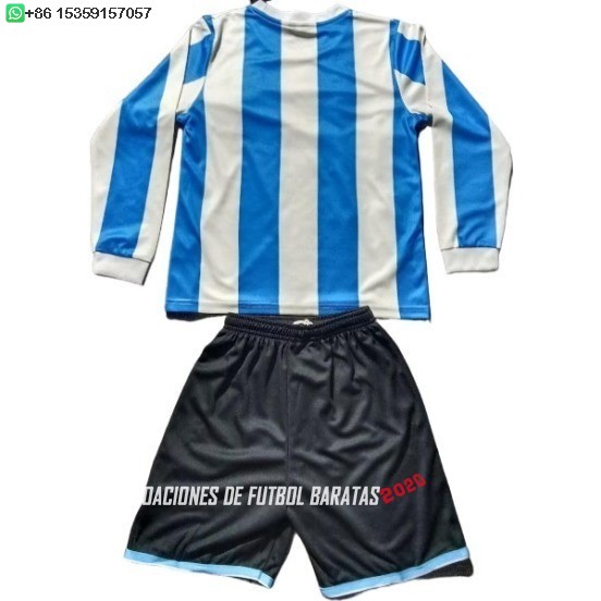 Nuevo 1ª Conjunto De Niños Argentina Manga Larga Retro 1986 Baratas