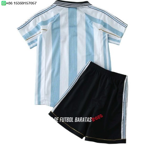 Nuevo 1ª Conjunto De Niños Argentina Retro 1998 Baratas