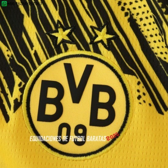 Nuevo 1ª Conjunto De Niños Borussia Dortmund 25/26 Amarillo Negro Baratas
