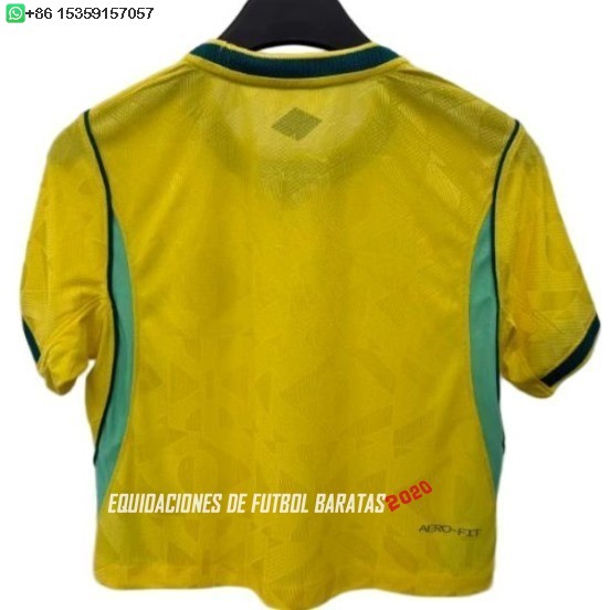 Nuevo 1ª Jugadores Camiseta Mujer Brasil 2026 I Baratas