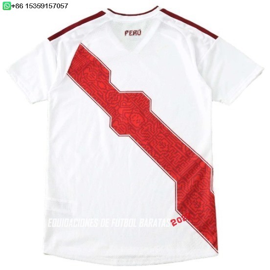 Nuevo 1ª Jugadores Camiseta Perú 2026 Baratas
