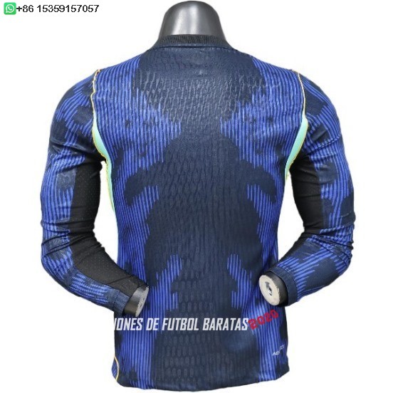 Nuevo 2ª Jugadores Camiseta Manga Larga Brasil 2026 Baratas