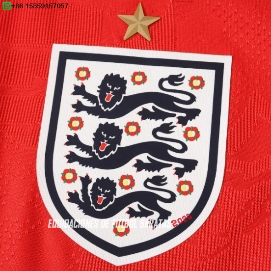Nuevo 2ª Jugadores Manga Larga Inglaterra 2026 Baratas
