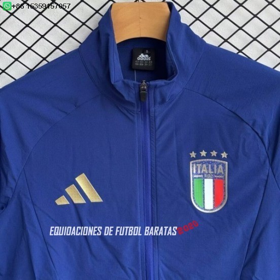 Nuevo Conjunto Completo Rompevientos Italia 2026 Azul Baratas