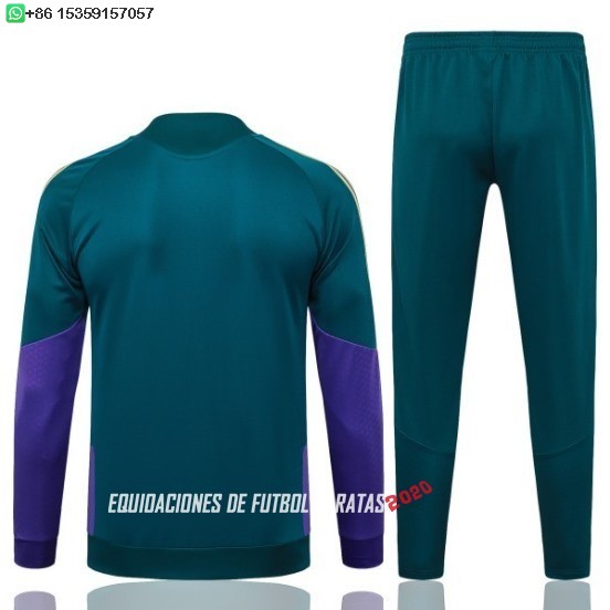 Nuevo Conjunto Completo Ropa Deportiva Con Cremallera Larga Arabia Saudita 2026 Verde Baratas