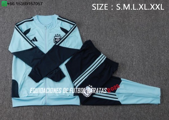 Nuevo Conjunto Completo Ropa Deportiva Con Cremallera Larga Argentina 2026 Azul Baratas