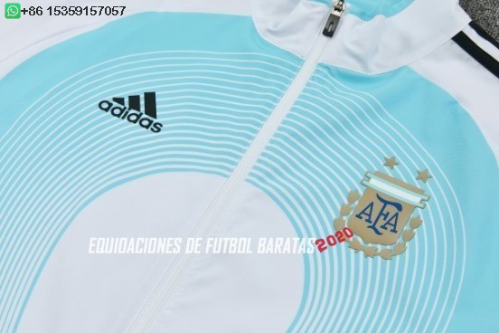 Nuevo Conjunto Completo Ropa Deportiva Con Cremallera Larga Argentina 2026 Blanco Azul Negro Baratas