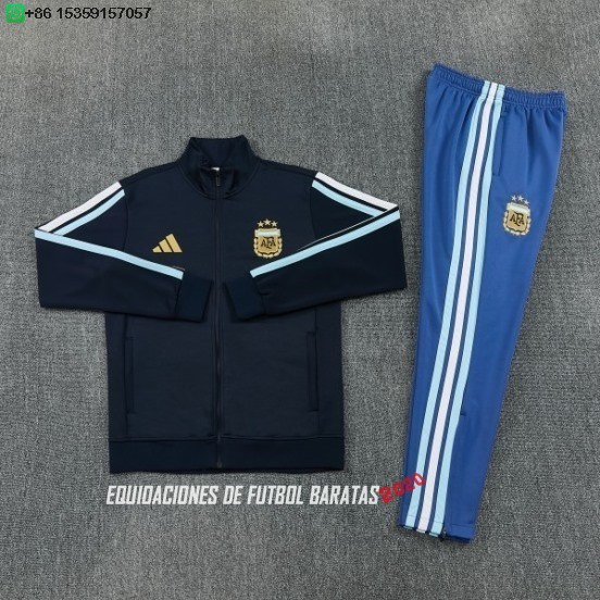 Nuevo Conjunto Completo Ropa Deportiva Con Cremallera Larga Argentina 2026 Gris Azul Baratas
