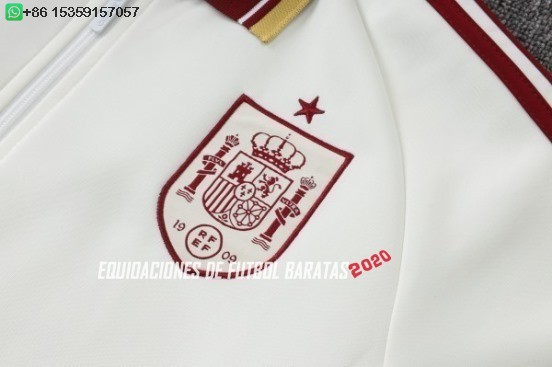 Nuevo Conjunto Completo Ropa Deportiva Con Cremallera Larga España 2026 Amarillo Rojo Baratas