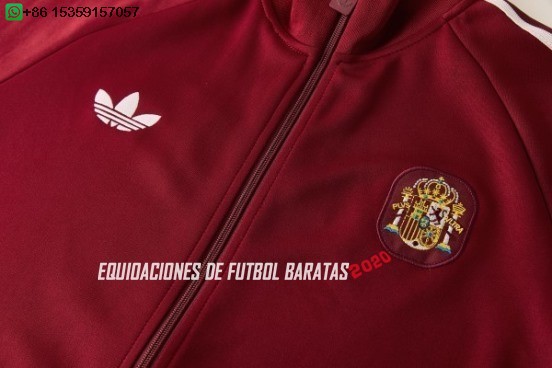 Nuevo Conjunto Completo Ropa Deportiva Con Cremallera Larga España 2026 Borgona Blanco Baratas