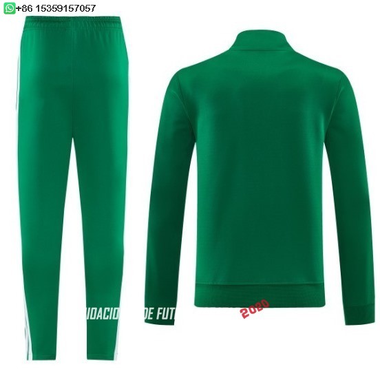Nuevo Conjunto Completo Ropa Deportiva Con Cremallera Larga México 2026 Verde Baratas