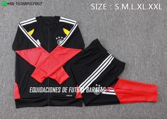 Nuevo Conjunto Completo Ropa Deportiva Con Cremallera Larga Niños Alemania 2026 Negro Rojo Amarillo Baratas
