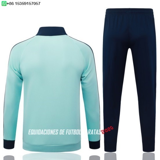 Nuevo Conjunto Completo Ropa Deportiva Con Cremallera Larga Niños Alemania 2026 Verde Azul Baratas