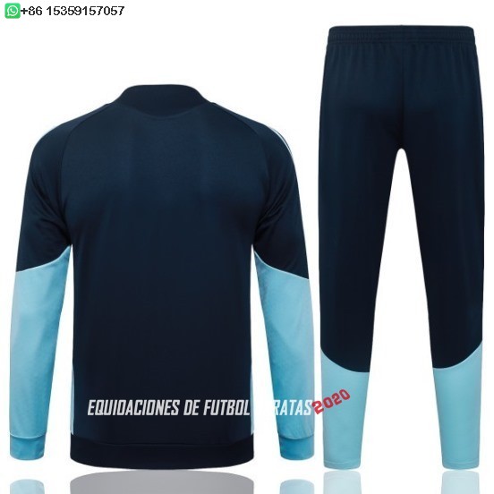 Nuevo Conjunto Completo Ropa Deportiva Con Cremallera Larga Niños Argentina 2026 Azul Marino Baratas