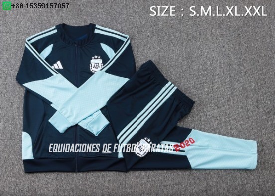 Nuevo Conjunto Completo Ropa Deportiva Con Cremallera Larga Niños Argentina 2026 Azul Marino Baratas