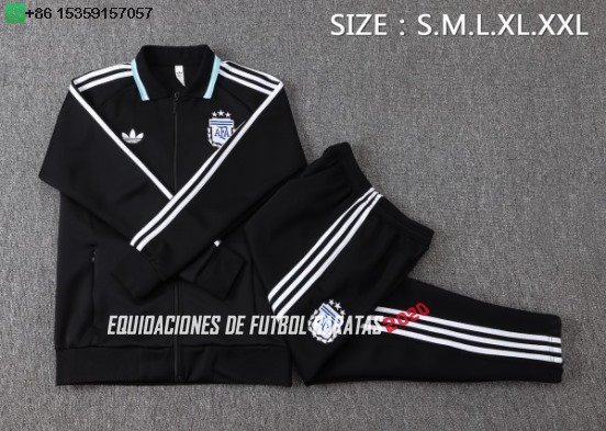 Nuevo Conjunto Completo Ropa Deportiva Con Cremallera Larga Niños Argentina 2026 Negro Baratas