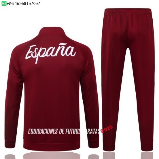 Nuevo Conjunto Completo Ropa Deportiva Con Cremallera Larga Niños España 2026 Borgona Baratas