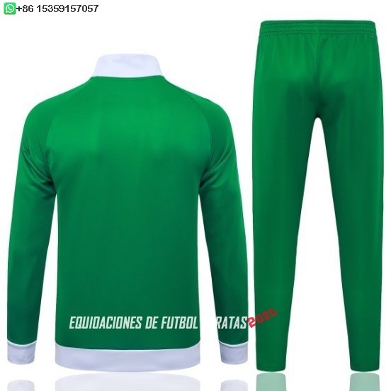Nuevo Conjunto Completo Ropa Deportiva Con Cremallera Larga Senegal 2026 Verde Baratas