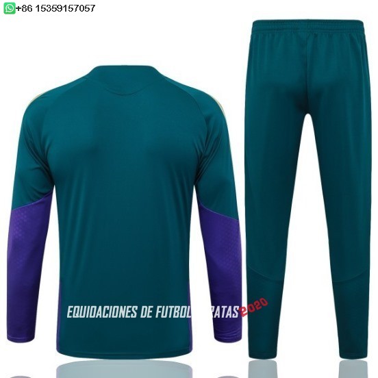 Nuevo Conjunto Completo Sudadera Entrenamiento Arabia Saudita 2025 Verde Baratas