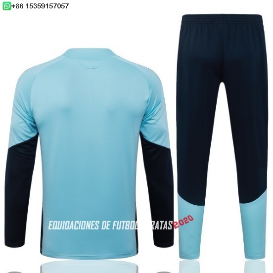 Nuevo Conjunto Completo Sudadera Entrenamiento Niños Argentina 2026 Azul Baratas