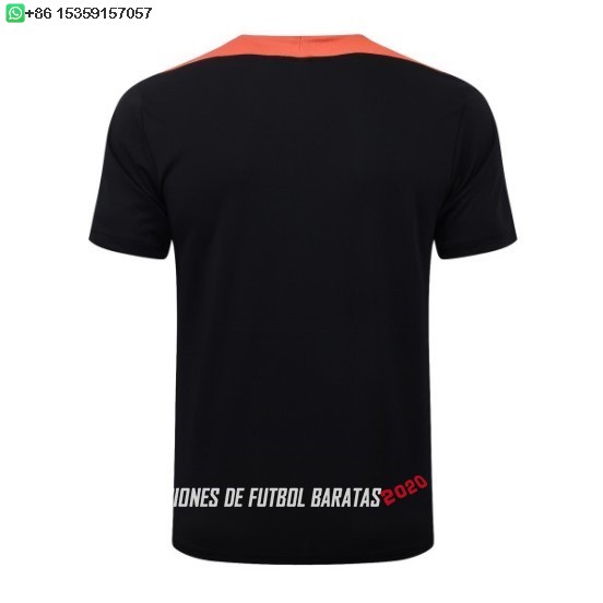 Nuevo Entrenamiento Brasil 2026 Negro Naranja Baratas