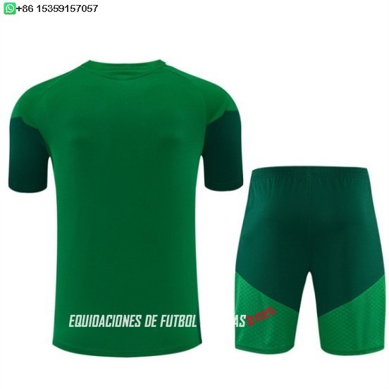 Nuevo Entrenamiento Conjunto Completo Argelia 2026 I Verde Baratas