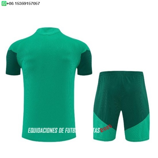 Nuevo Entrenamiento Conjunto Completo Argelia 2026 Verde Baratas