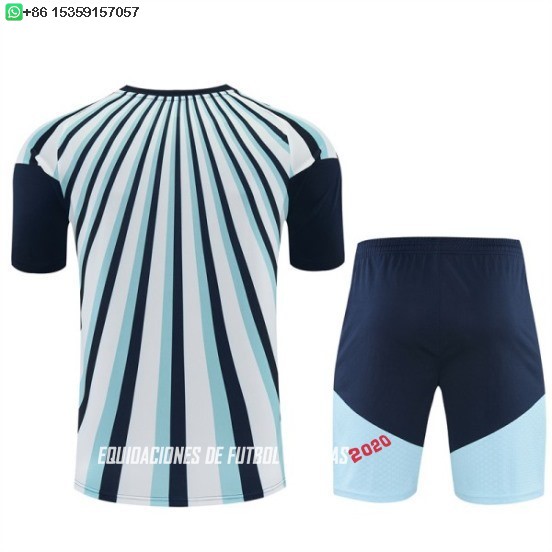 Nuevo Entrenamiento Conjunto Completo Argentina 2026 Azul Marino Blanco Baratas